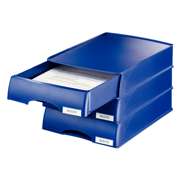Leitz Plus blue letter tray with drawer 52100035 202521 - 4