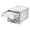 Leitz Plus grey letter tray with drawer unit 52100085 202522 - 4