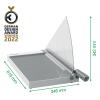 Leitz Precision Home Office A3 guillotine cutting machine, 10 sheets 90200000 226579 - 3