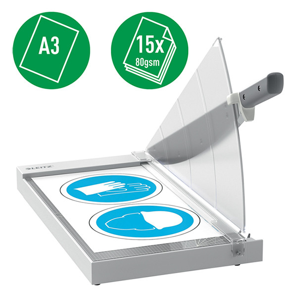Leitz Precision Home Office A3 guillotine cutting machine, 15 sheets 90220000 226581 - 3