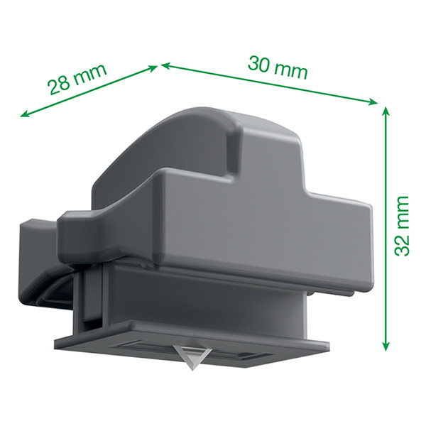 Leitz Precision replacement blade for Home rotary cutter (4-pack) 90290000 226588 - 3