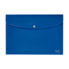 Project folder with push button (1 compartment) | Leitz Recycle blue