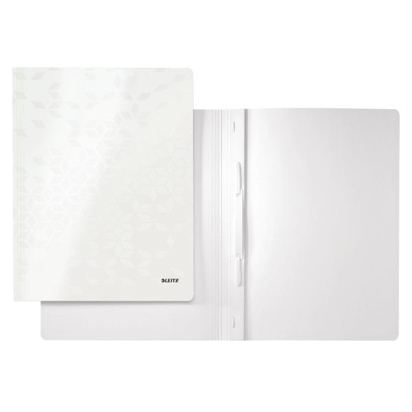 Quotation folder A4 | metallic white | Leitz WOW 202884 - 1