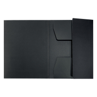 Leitz Recycle black A4 cardboard 3-flap folder 39060095 226480