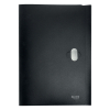 Leitz Recycle black A4 plastic 3-fold folder with closure 226489 - 1