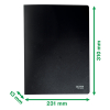 Leitz Recycle black display folder (20-pages) 46760095 226492 - 4
