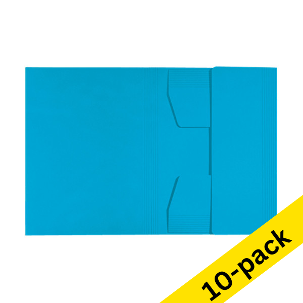 Leitz Recycle blue A4 cardboard 3-flap folder (10-pack) 227578 - 1