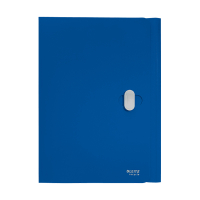 Leitz Recycle blue A4 plastic 3-flap folder with closure 46220035 227562