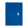 Leitz Recycle blue A4 plastic 3-flap folder with closure 46220035 227562