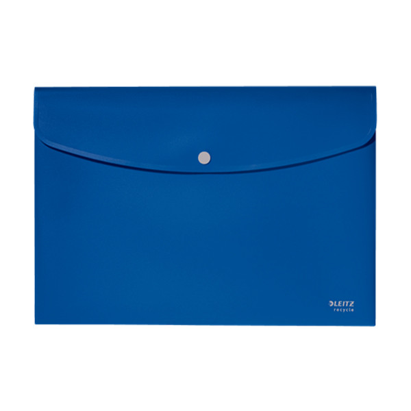 Leitz Recycle blue project folder with push button (1 compartment) 46780035 227566 - 1