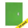 Leitz Recycle green A4 plastic 3-flap folder with closure (10-pack) 227587 - 1