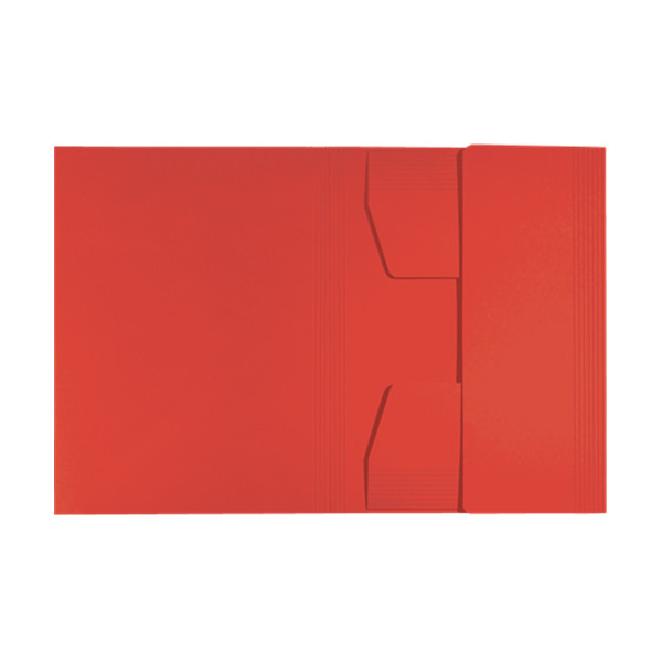 Leitz Recycle red A4 cardboard 3-flap folder 39060025 227553 - 1