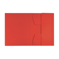 Leitz Recycle red A4 cardboard 3-flap folder 39060025 227553