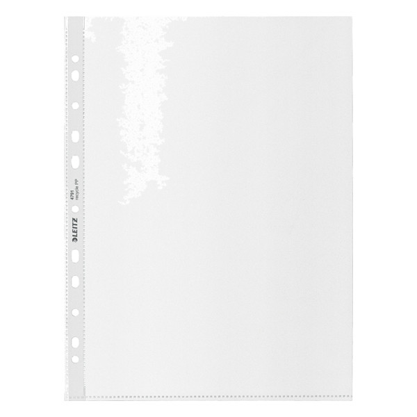 Leitz Recycle transparent A4 plastic pockets with 11 holes, 100 micron (100-pack) 47910003 47911003 226496 - 1