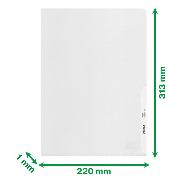Leitz Recycle transparent A4 view folder, 140 micron (25-pack) 40013003 226485 - 3