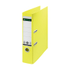Leitz Recycle yellow A4 cardboard lever arch file binder, 80mm 10180015 227544