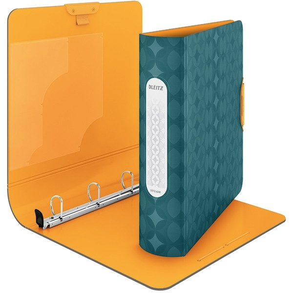 Leitz Retro Chic petrol ring binder with 4 D-rings 42560058 211278 - 1