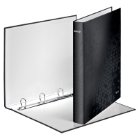 Ring binder 40mm (4x D-rings) | Leitz 4242 WOW | black 226246