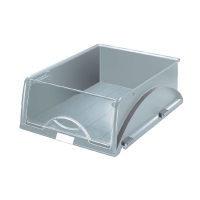 Leitz Sorty grey A4 letter tray 52310085 202516