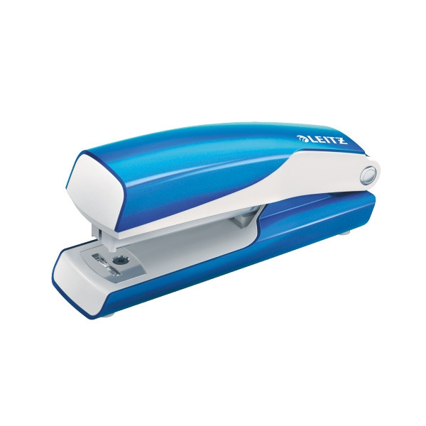 Stapler (10 sheets) | metallic blue | Leitz WOW mini 226013 - 1