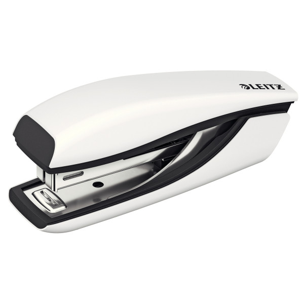 Stapler (10 sheets) | metallic white | Leitz WOW mini 226056 - 1