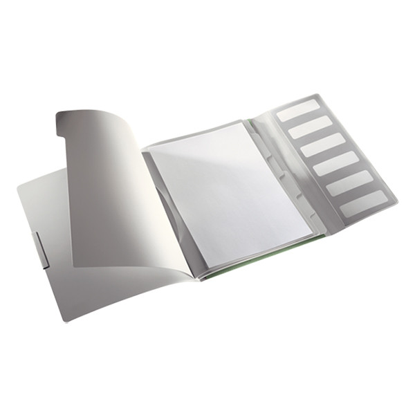 Leitz Style sea green sorting folder with 6 tabs 39950053 211831 - 2
