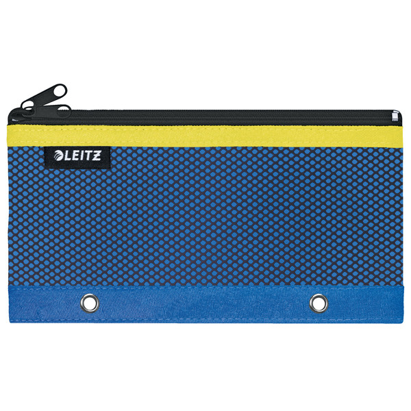 Leitz Urban Chic blue mesh pencil case with 2 compartments (M) 60130032 226553 - 1