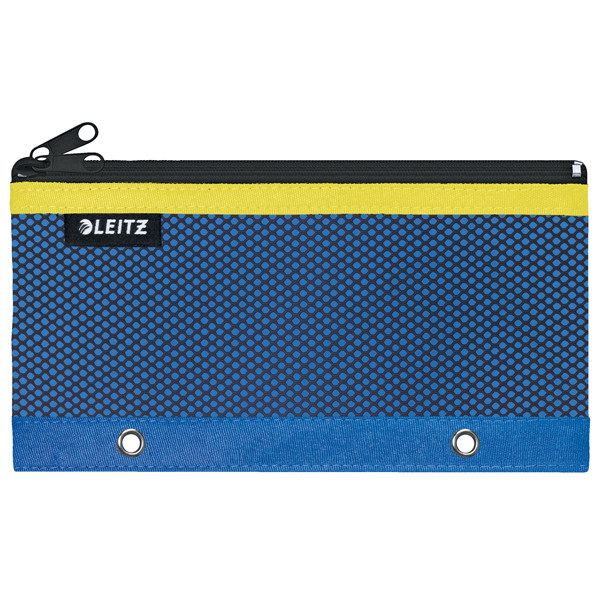 Leitz Urban Chic blue mesh pencil case with 2 compartments (M) 60130032 226553 - 1