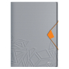 Leitz Urban Chic dark grey plastic 3-flap folder 226541 - 1