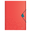 Leitz Urban Chic red plastic 3-flap folder 226538 - 1