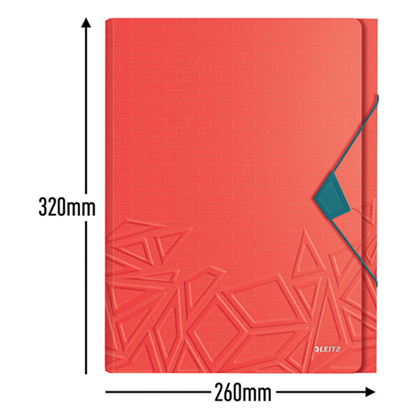 Leitz Urban Chic red project folder (5 compartments) 39970020 226563 - 2