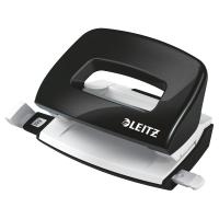 Leitz WOW black mini 2-hole punch (10-sheets) 50601095 226196