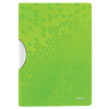 Leitz WOW green A4 colorclip clip folder (20-pages)