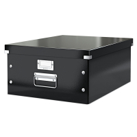 Leitz WOW large black storage box (3-pack)