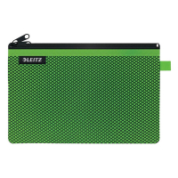 Leitz WOW large green mesh case with 2 compartments 40130054 226332