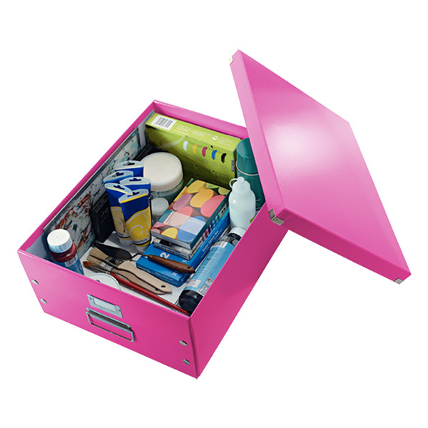 Leitz WOW large pink storage box 211749 - 2