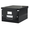 Leitz WOW medium black storage box (3-pack) 211153 - 1