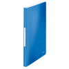Leitz WOW metallic blue display folder (40-pages)