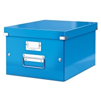 Leitz WOW metallic blue medium storage box 60440036 211156