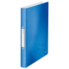 Leitz WOW metallic blue ring binder with 2 O-rings, 32mm 211731 - 1