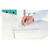 Leitz WOW metallic ice blue A5 checked spiral block, 80 grams (80 sheets) 46410051 226003 - 3