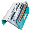Leitz WOW metallic ice blue project folder (6 compartments) 211810 - 2