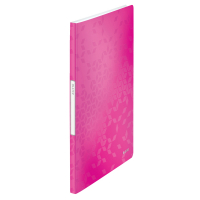 Leitz WOW metallic pink display folder (20-pages) 46310023 211724