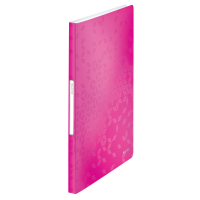 Leitz WOW metallic pink display folder (40-pages) 46320023 211727