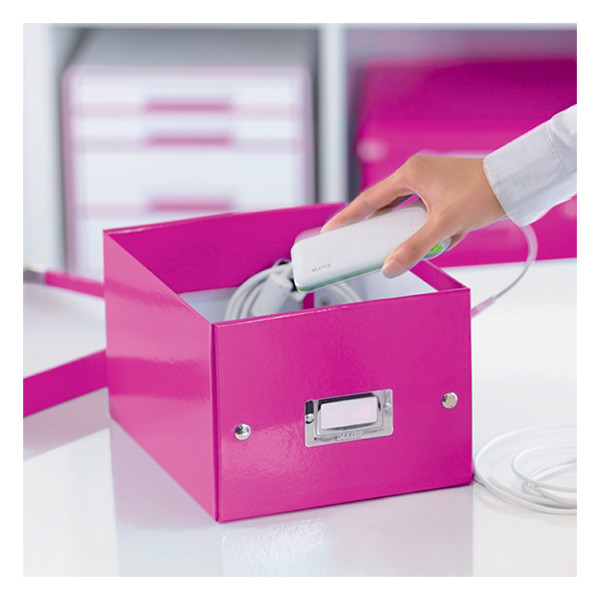 Leitz WOW metallic pink small filing box 60430023 211142 - 3