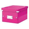 Leitz WOW metallic pink small filing box 60430023 211142 - 1