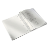 Leitz WOW metallic purple A4 checked spiral block, 80 grams (80 sheets) 46380062 211991 - 2