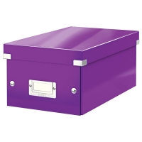 Leitz WOW metallic purple DVD box 60420062 211953