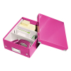 Leitz WOW small metallic pink sorting box 60570023 211957 - 3