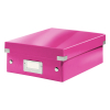 Leitz WOW small metallic pink sorting box 60570023 211957 - 1